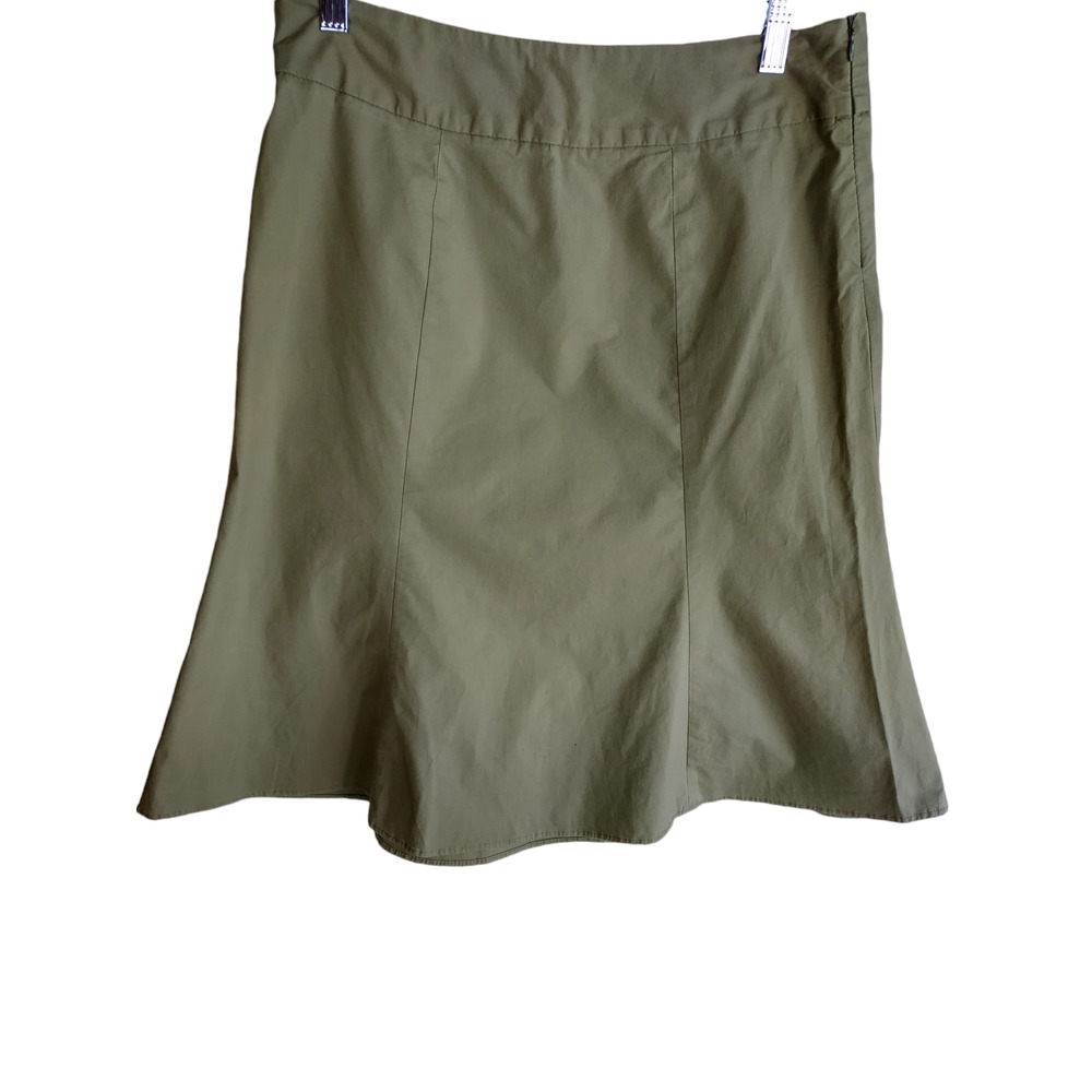 Gap Womens A-line Mid rise/waist Outdoor Active Hiking Trail Skirt Green Size 4